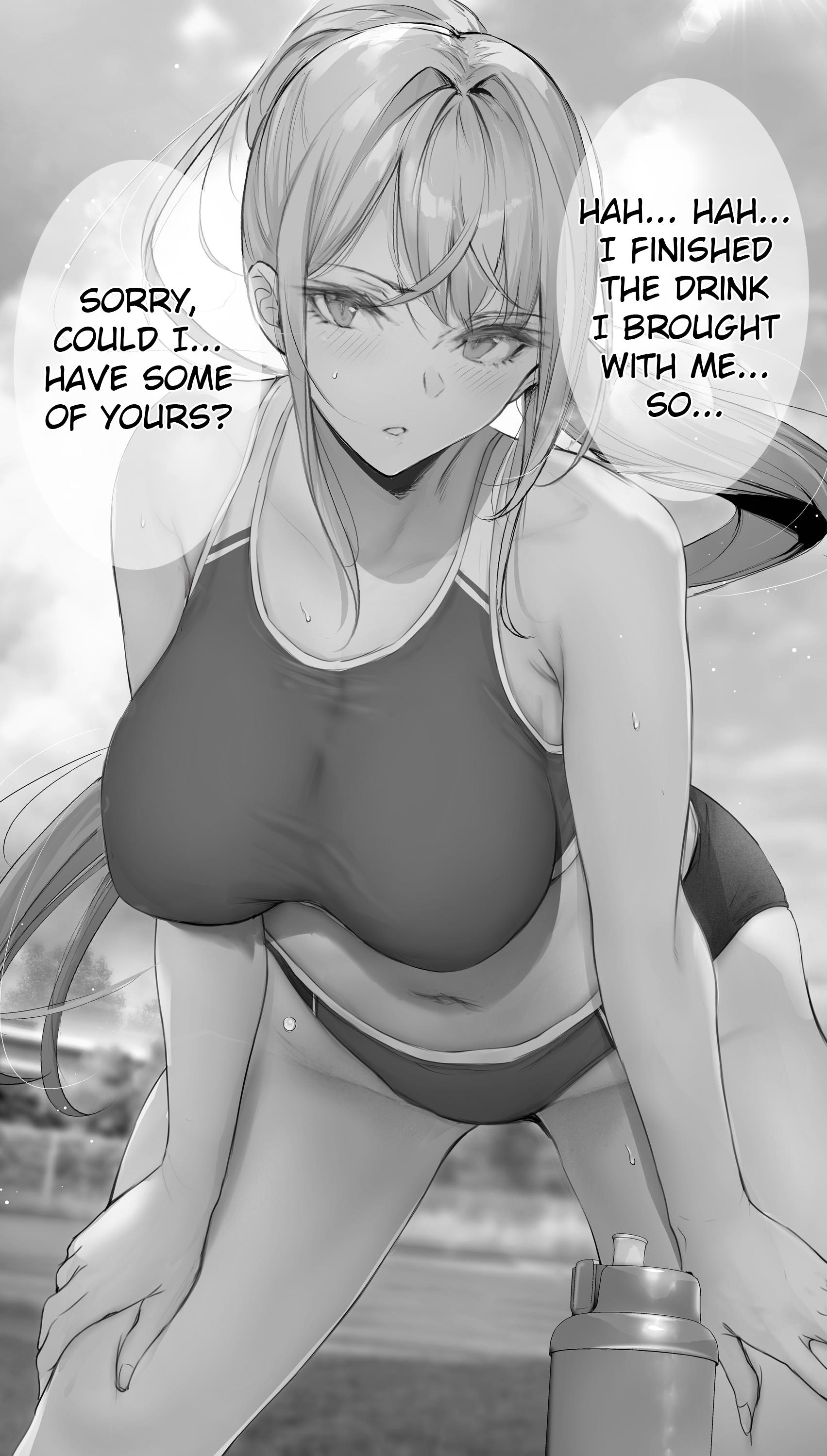 Kininaru Danshi Ni ○○ Suru On'nanoko. Chapter 87: A Track And Field Club Senpai Who Wants To Share A Sports Drink With The Boy She's Interested In During Practice, Feigning Ignorance About Wanting An Indirect Kiss. - Picture 1
