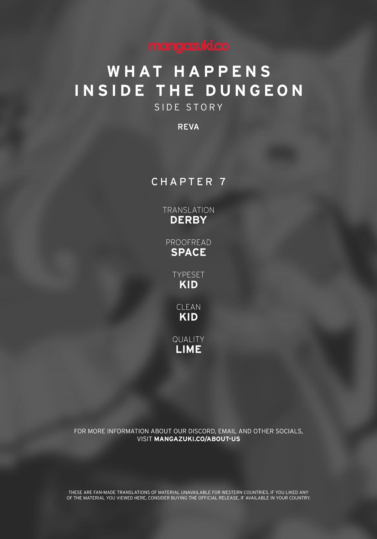 What Happens Inside The Dungeon Chapter 117: Side Story - Chapter 7 - Picture 1