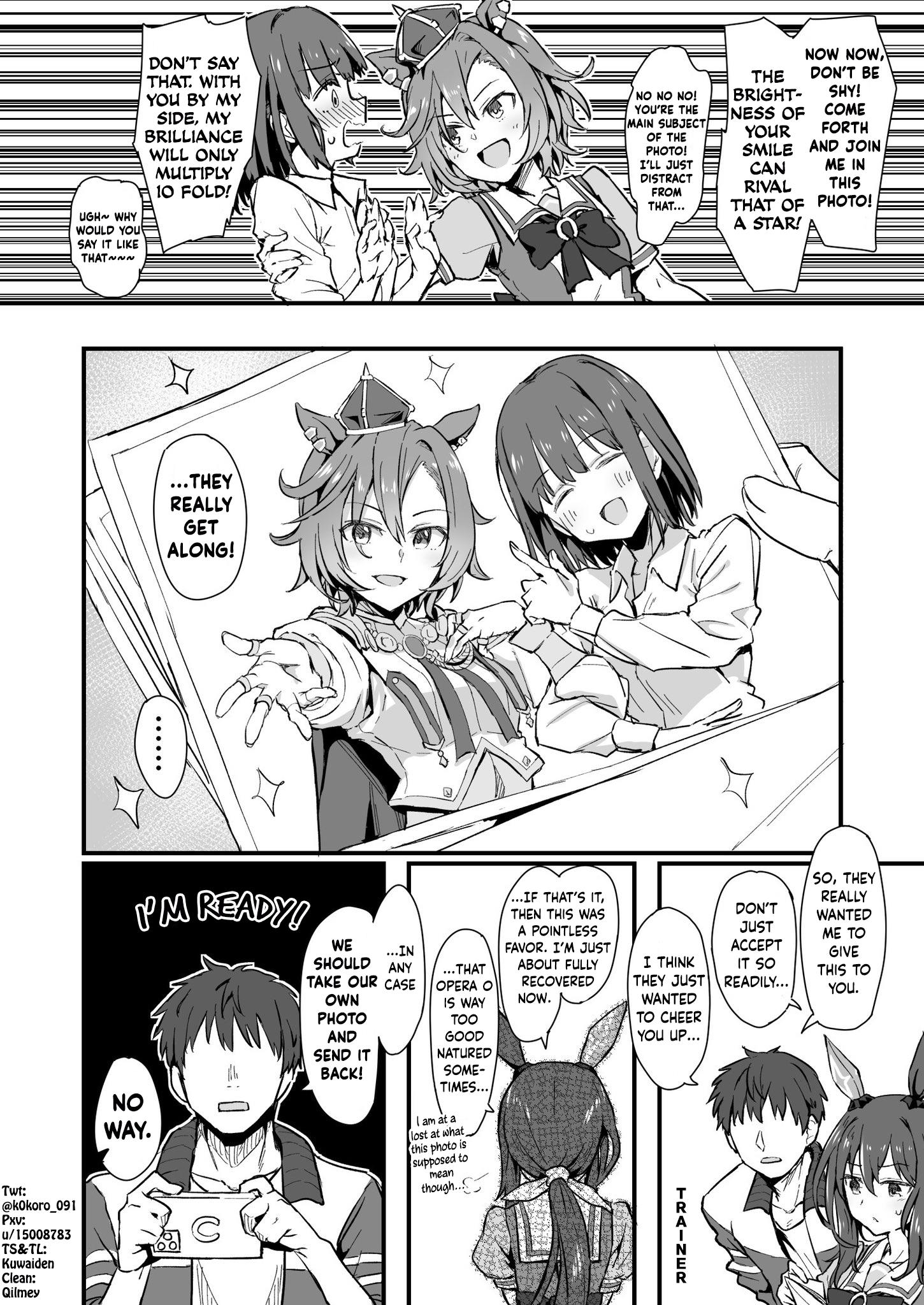 Kokoro-Sensei's Umamusume Shorts (Doujinshi) Chapter 7: Opera, Her Trainer, Ayabe, And Her Competitive Trainer - Picture 2