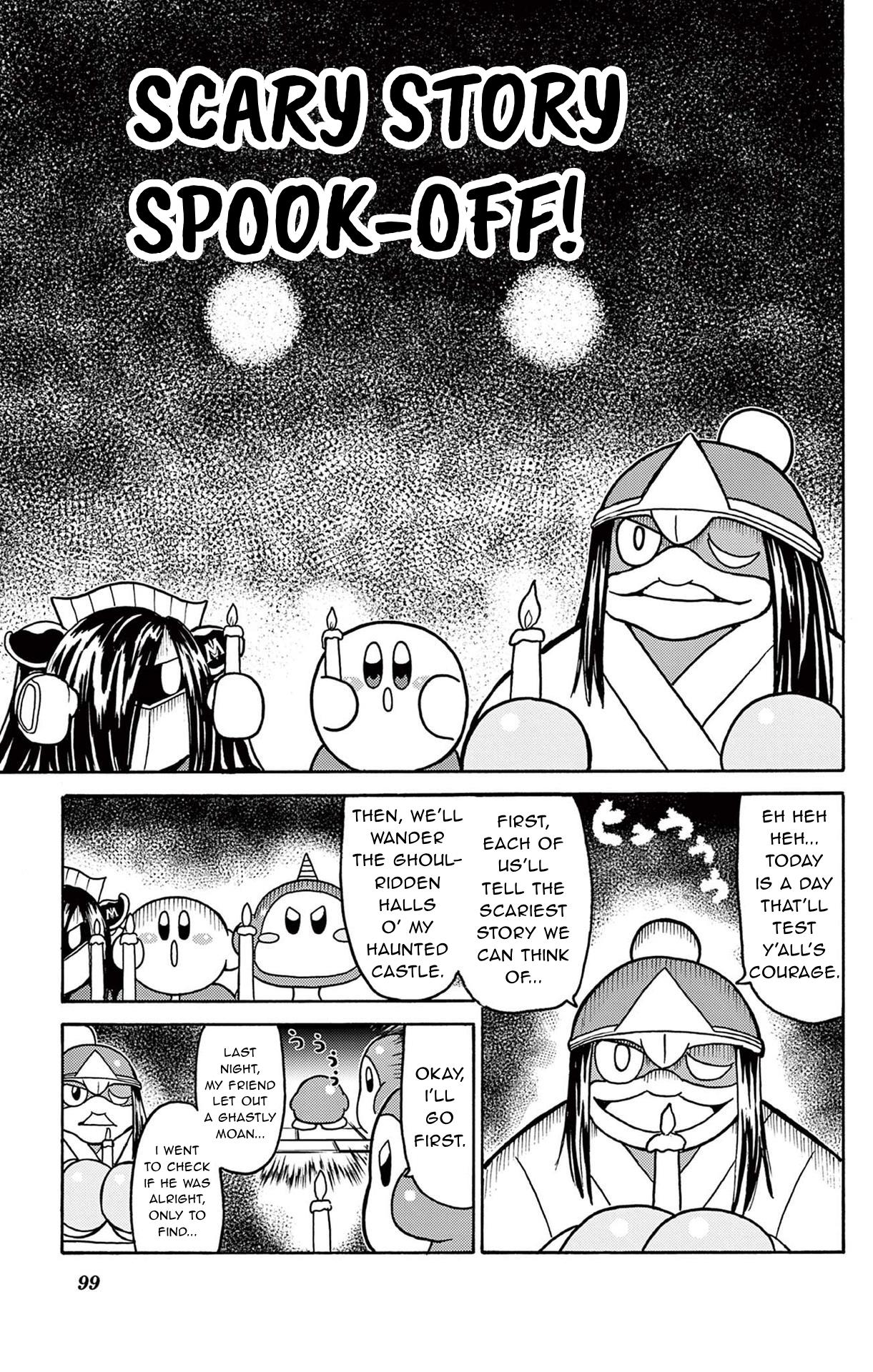 Kirby Of The Stars: Daily Round Diary! Vol.2 Chapter 9: Scary Story Spook-Off! - Picture 1