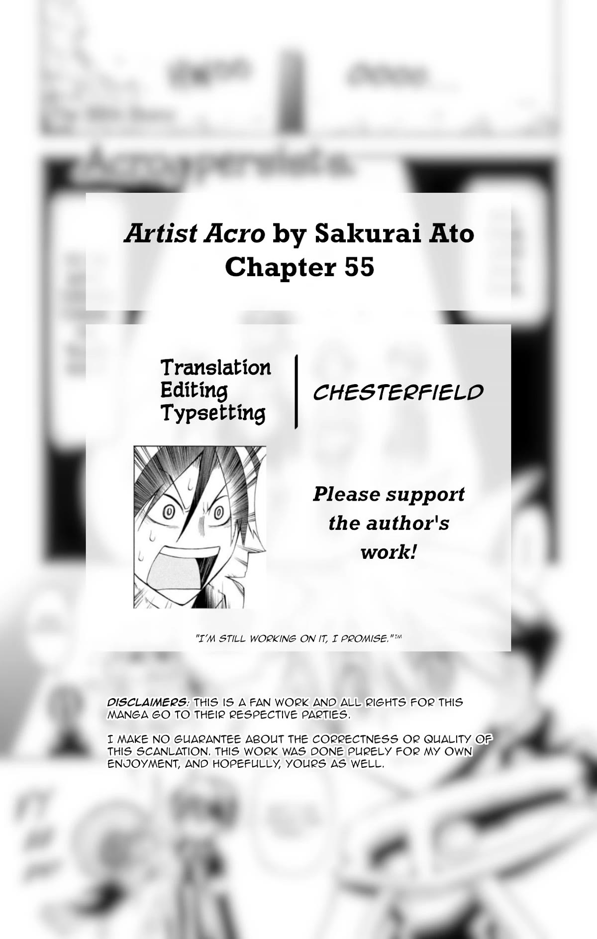 Artist Acro Chapter 55: Acro, Persists - Picture 2