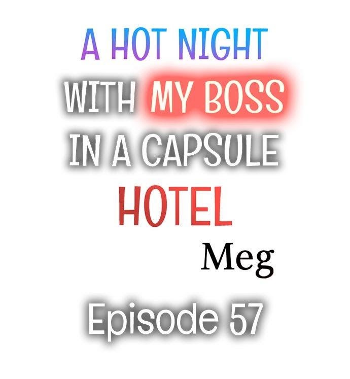 A Hot Night With My Boss In A Capsule Hotel Chapter 57 - Picture 1