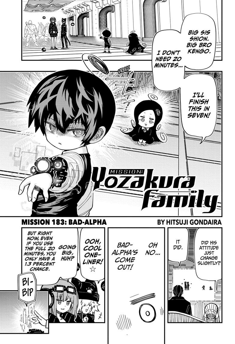Mission: Yozakura Family Chapter 183 - Picture 1