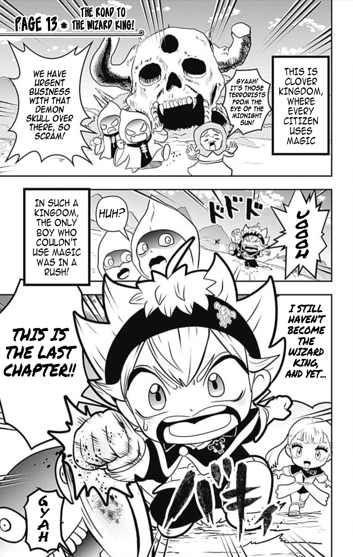 Black Clover Sd - Asta's Road To The Wizard King Vol.3 Chapter 13: The Road To The Wizard King! - Picture 1