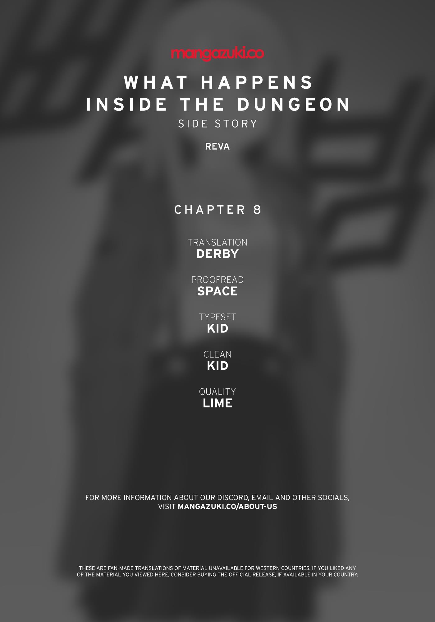 What Happens Inside The Dungeon Chapter 118: Side Story - Chapter 8 - Picture 1