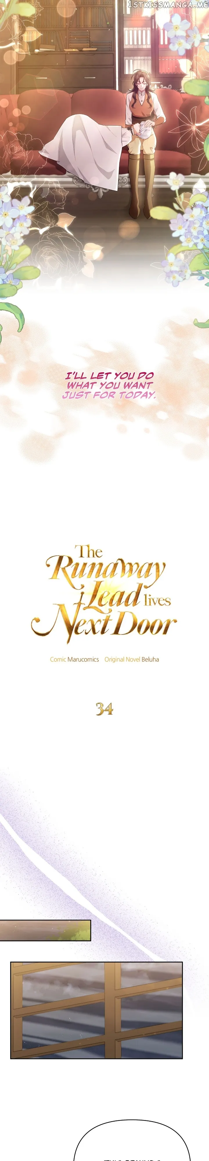 The Runaway Lead Lives Next Door Chapter 34 - Picture 3