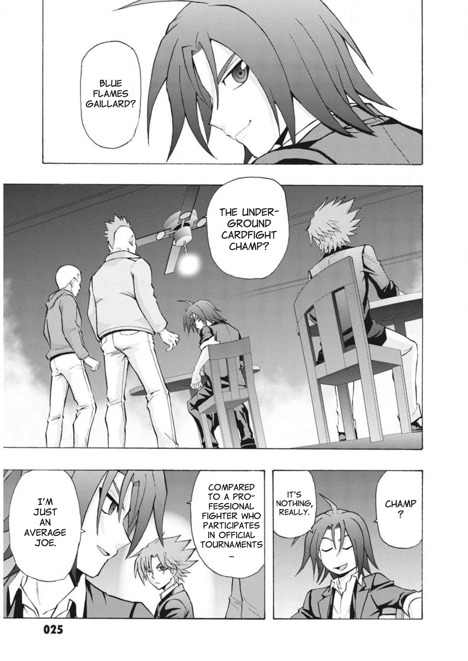 Cardfight!! Vanguard: Turnabout Vol.1 Chapter 2: A Real Fight - Picture 1