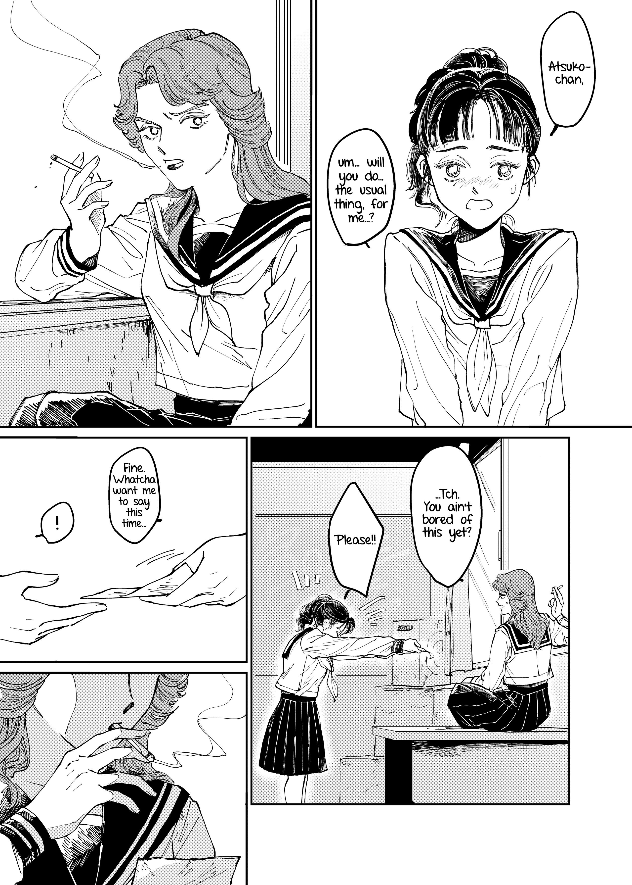 A Sukeban, A Transfer Student, And Their Silly Little Game - Page 1