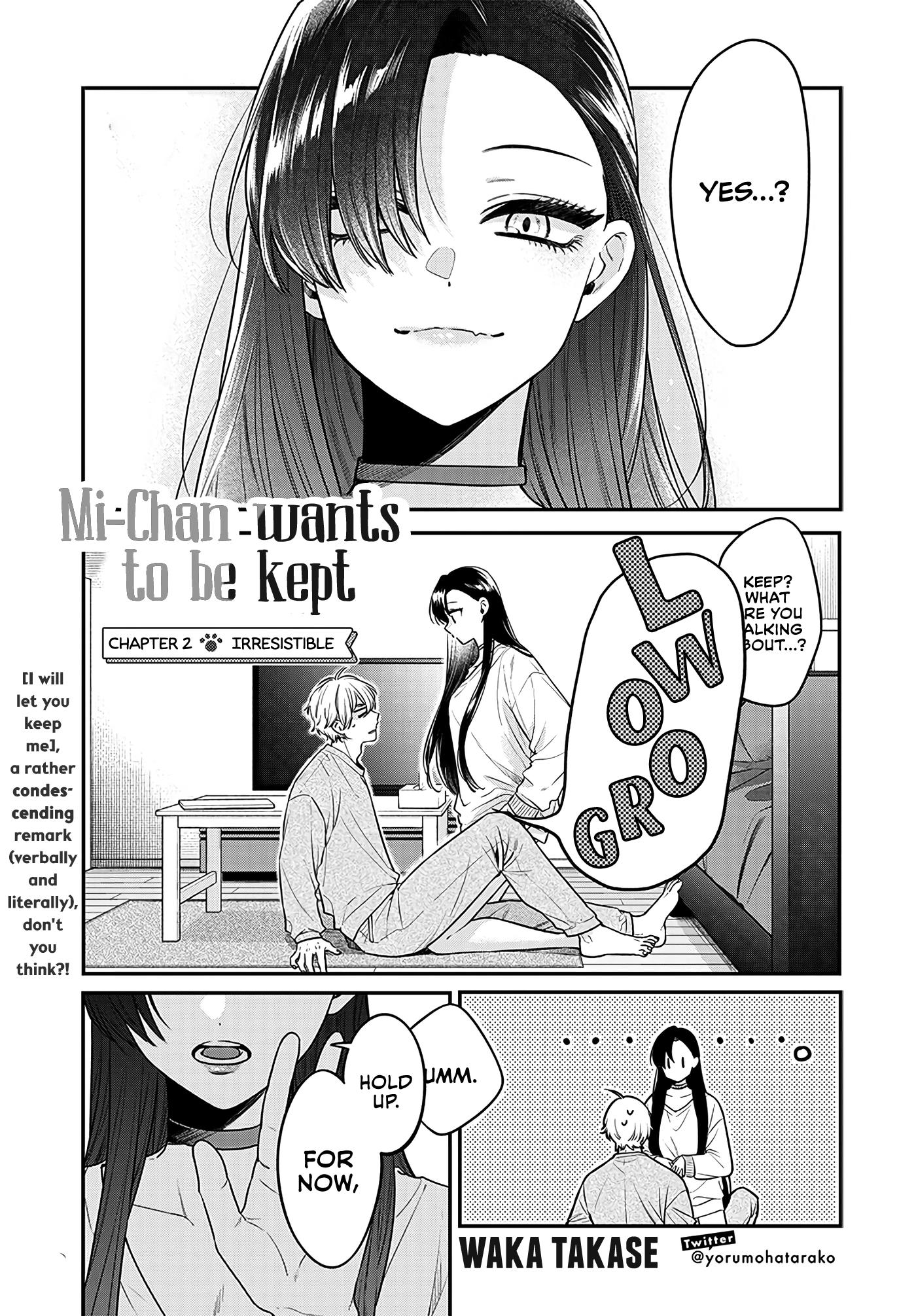 Mi-Chan Wa Kawaretai - Page 1