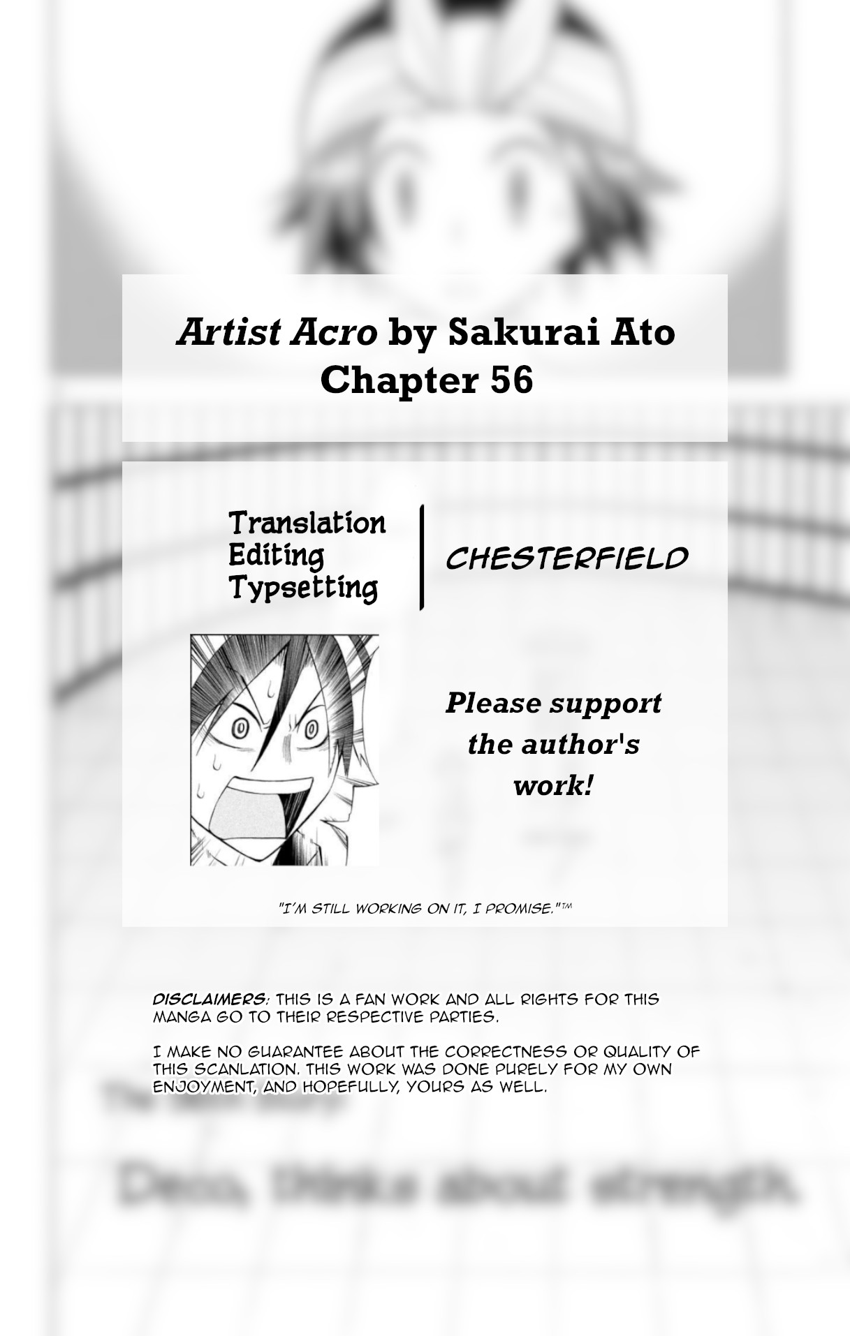 Artist Acro Vol.6 Chapter 56: Deco, Thinks About Strength - Picture 3