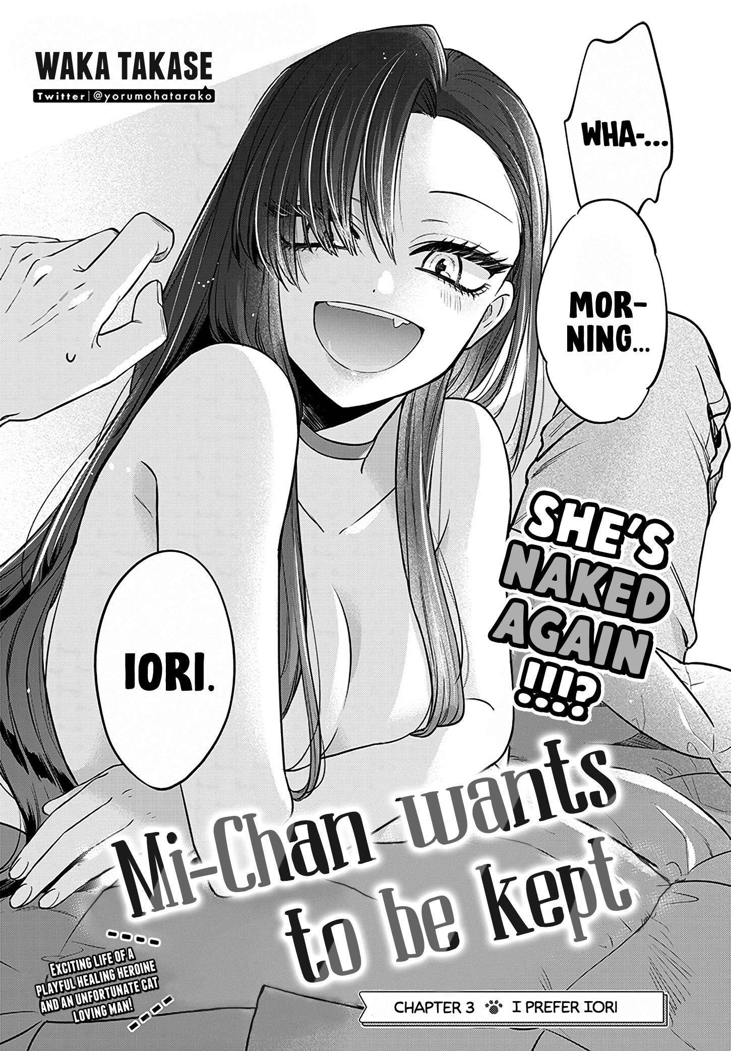 Mi-Chan Wa Kawaretai Chapter 3: I Prefer Iori - Picture 3