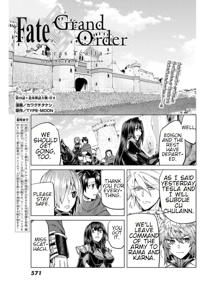 Fate/grand Order -Turas Réalta- Vol.11 Chapter 49: North American Myth War – Beginning, Part Ii - Picture 1