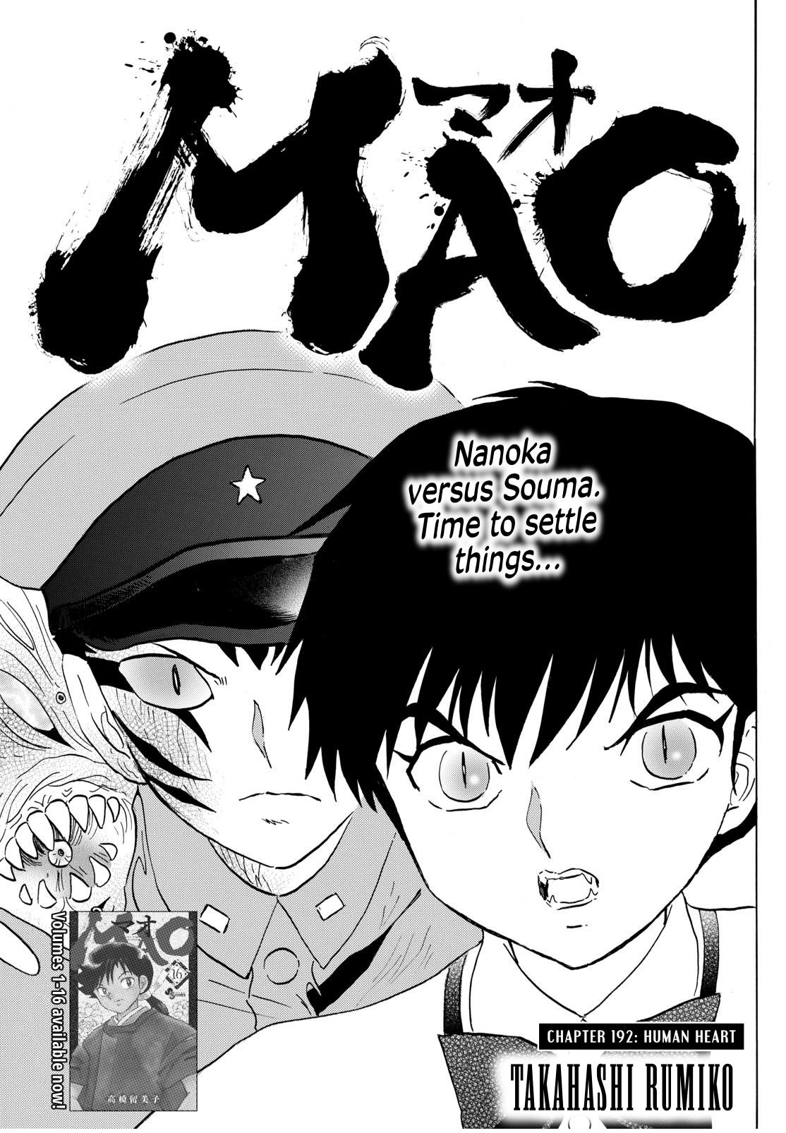 Mao Chapter 192: Human Heart - Picture 1