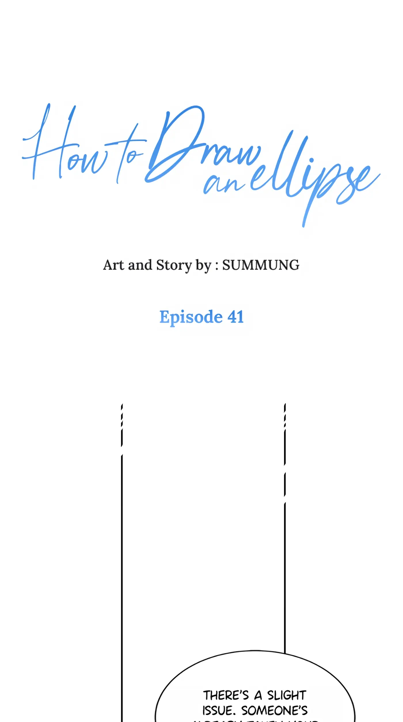 How To Draw An Ellipse Chapter 41 - Picture 1