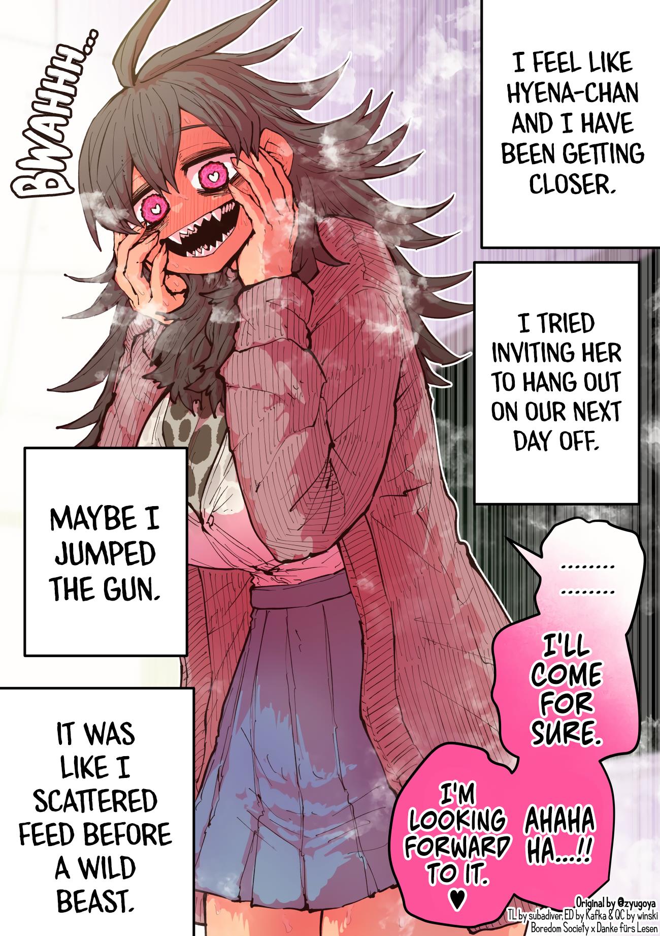 Being Targeted By Hyena-Chan Chapter 5 - Picture 1