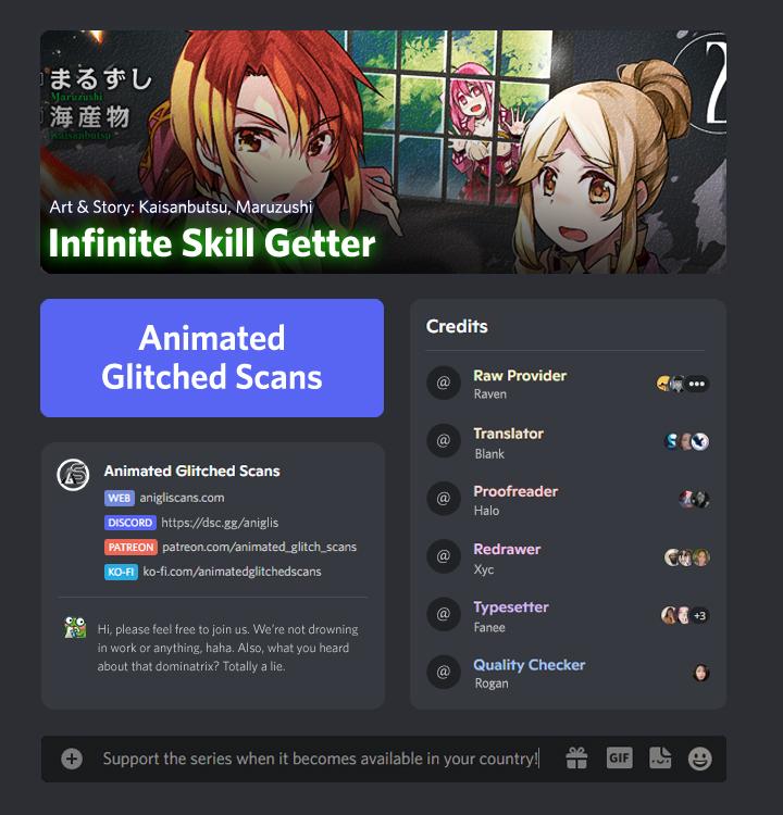 Infinite Skill Getter Chapter 8 - Picture 1
