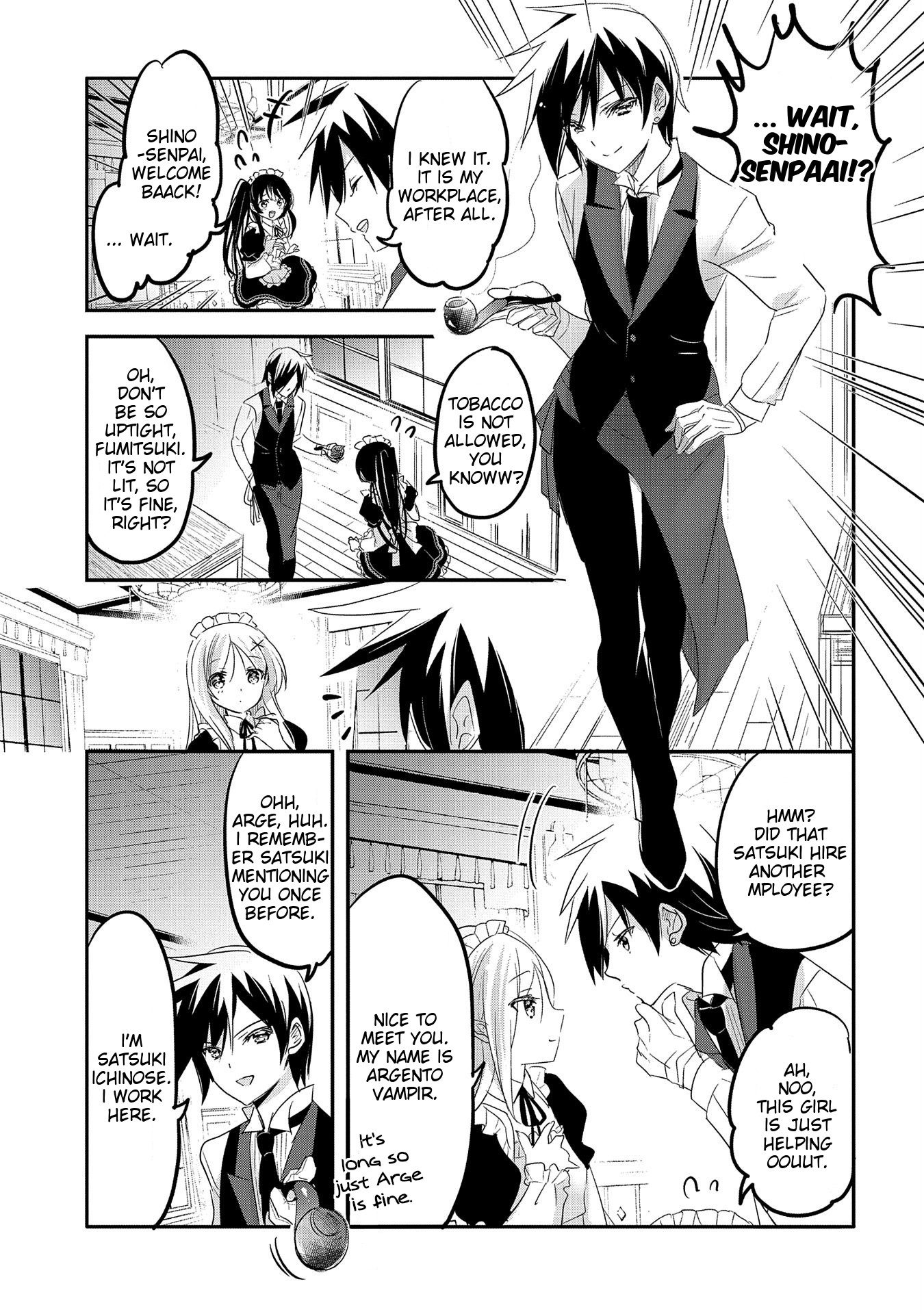 Tensei Kyuuketsuki-San Wa Ohirune Ga Shitai - Page 3