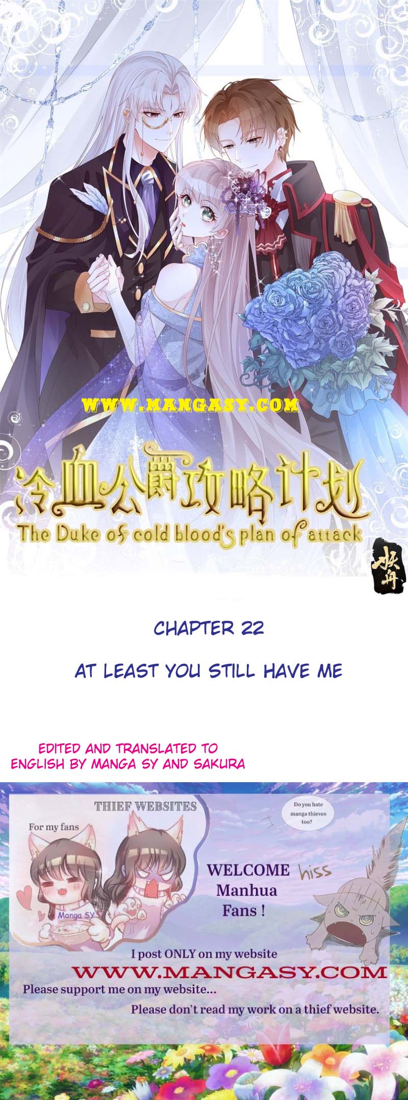 The Duke Of Cold Blood's Plan Of Attack Chapter 22 - Picture 1