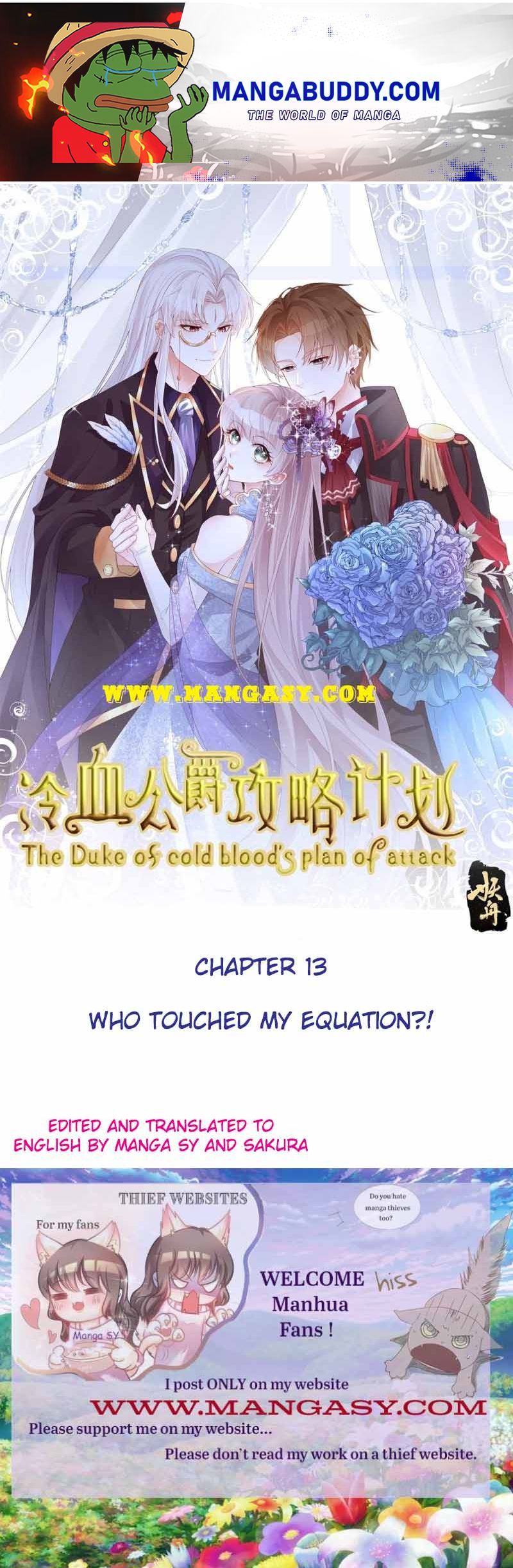 The Duke Of Cold Blood's Plan Of Attack Chapter 13 - Picture 1