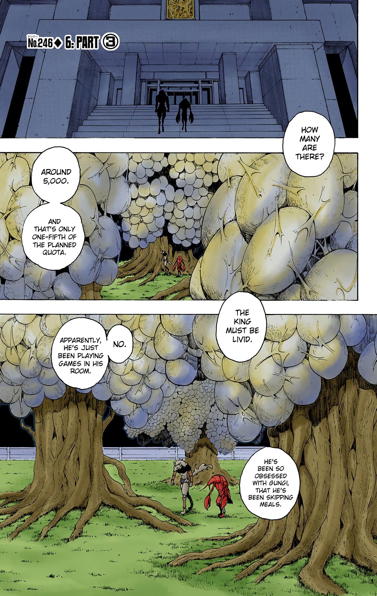 Hunter X Hunter Full Color Vol.23 Chapter 246: 6: Part 3 - Picture 1