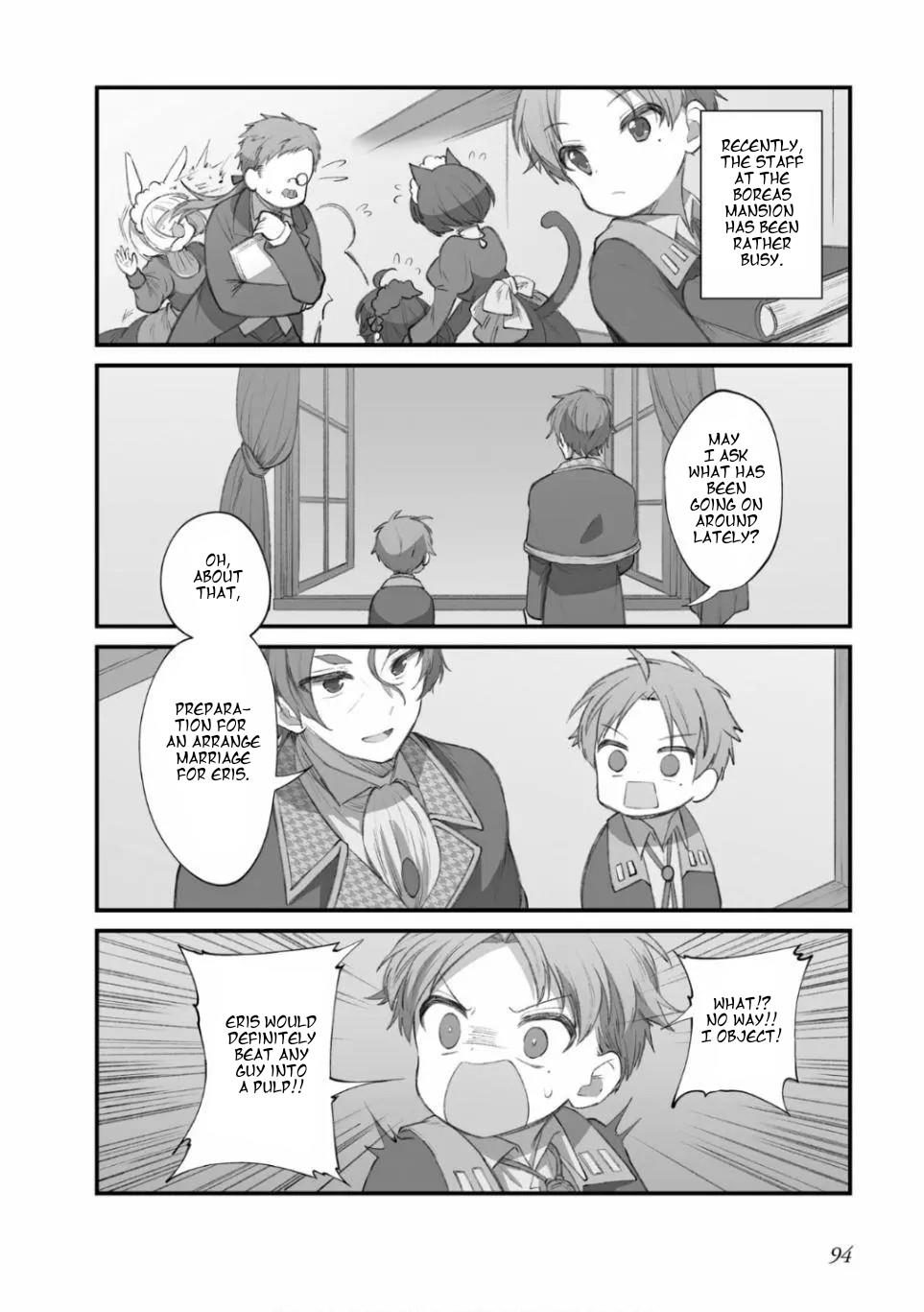 Mushoku Tensei: Even If It's A 4-Koma, I'll Get Serious Vol.3 Chapter 13 - Picture 1