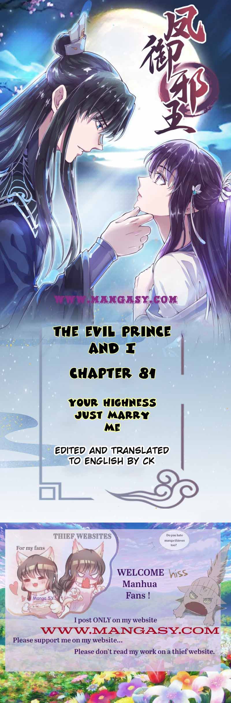 The Evil Prince And I Chapter 81 - Picture 1