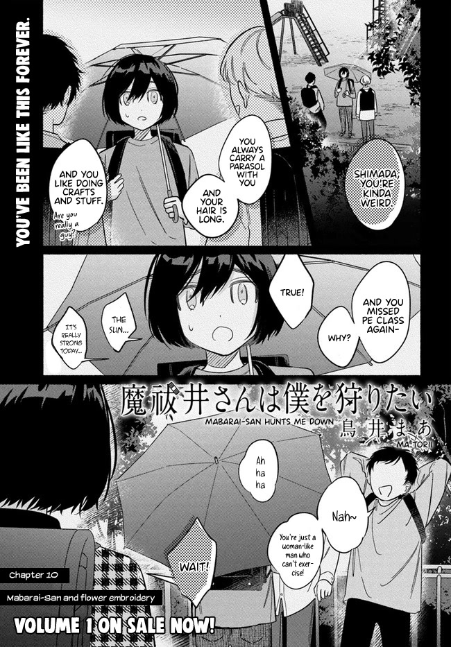 Mabarai-San Hunts Me Down Chapter 10: Mabarai-San And Flower Embroidery - Picture 2