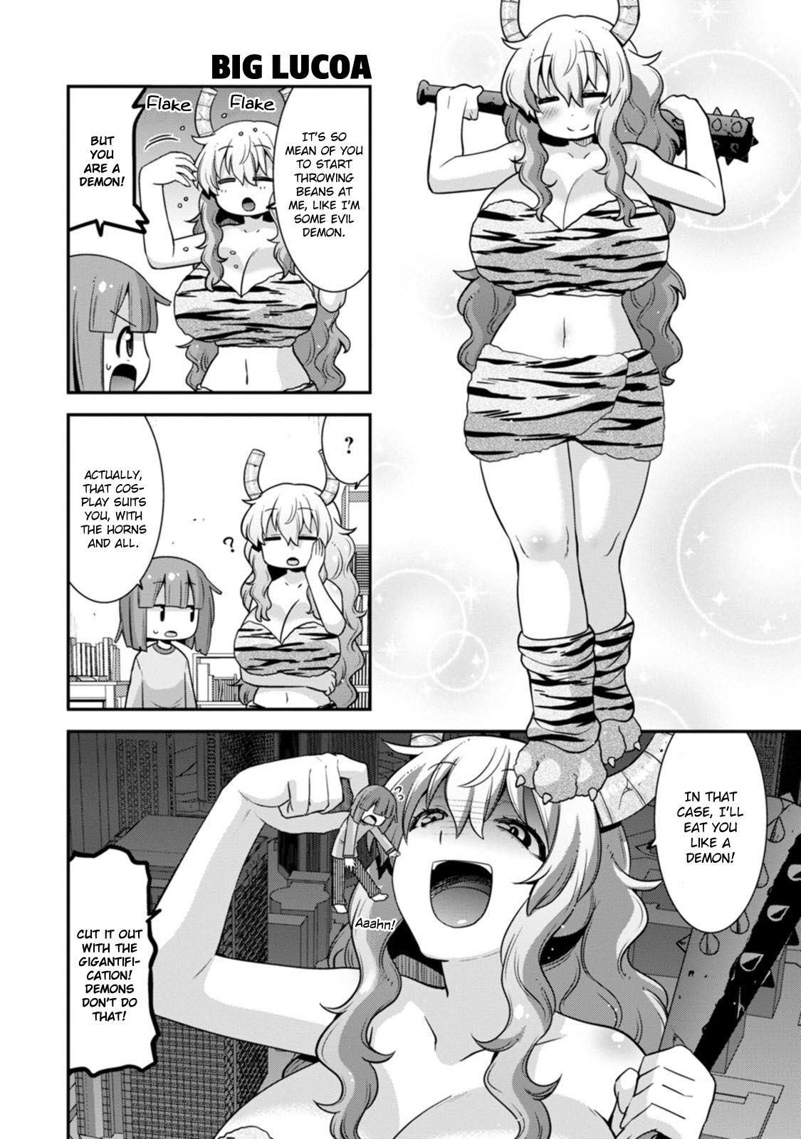 Miss Kobayashi's Dragon Maid: Lucoa Is My Xx Vol.5 Chapter 37: Shouta And Setsubun - Picture 2
