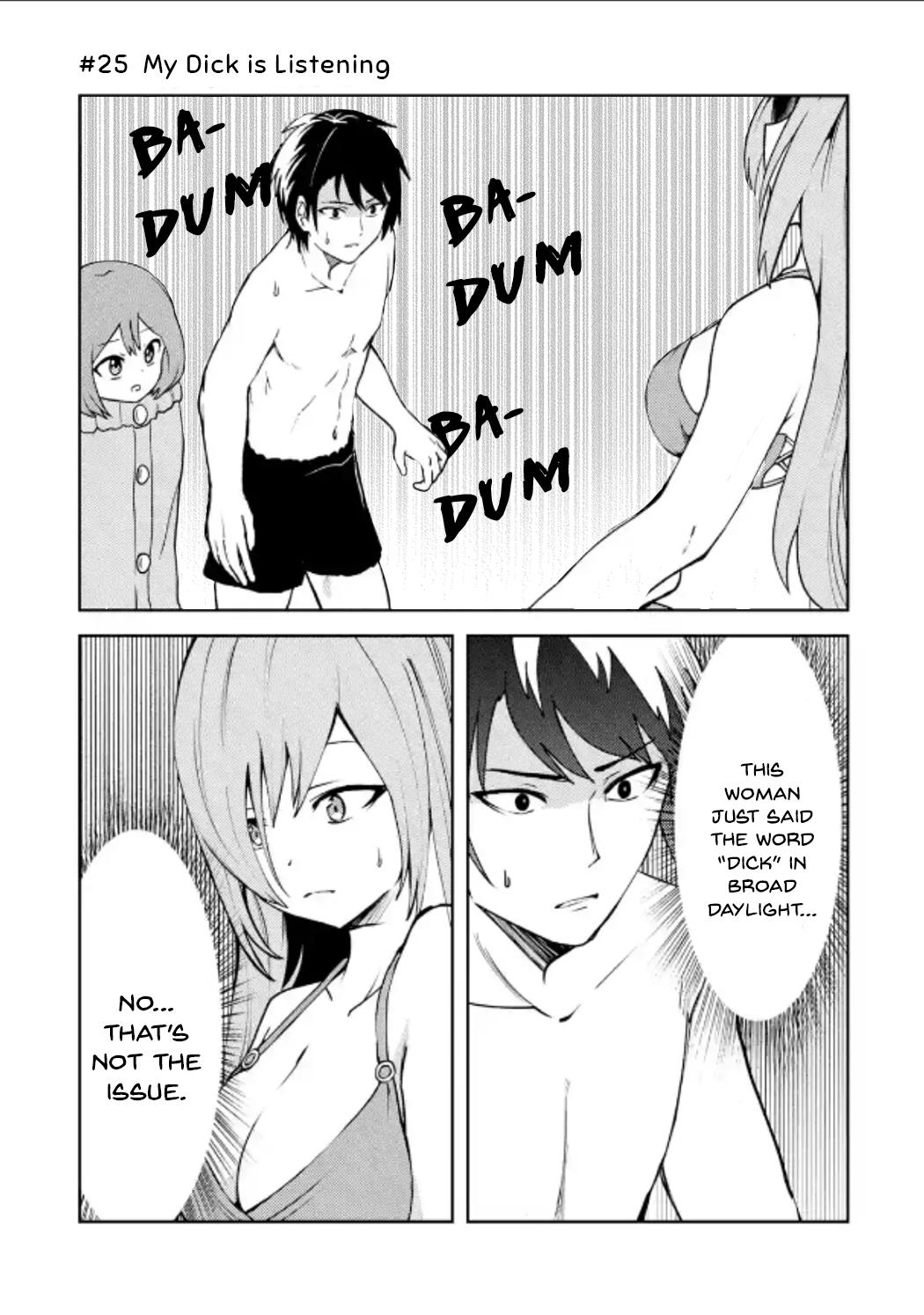 Turns Out My Dick Was A Cute Girl Chapter 25: My Dick Is Listening - Picture 1