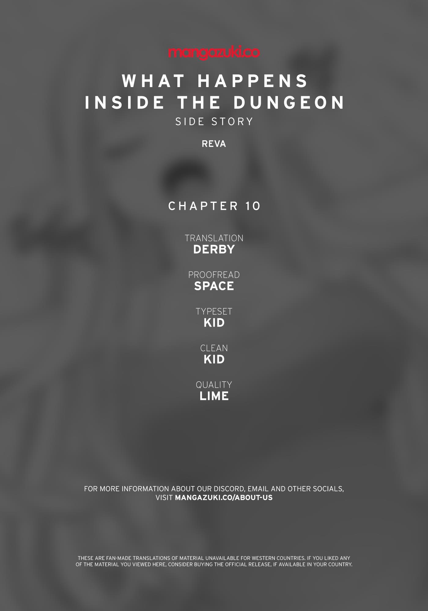 What Happens Inside The Dungeon Chapter 120: Side Story - Chapter 10 - Picture 1