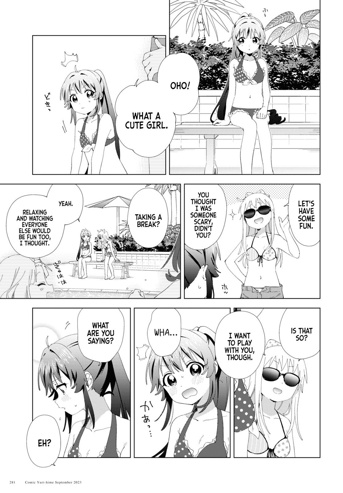 Yuru Yuri Chapter 200: At The Poolside Without Getting In The Water - Picture 3