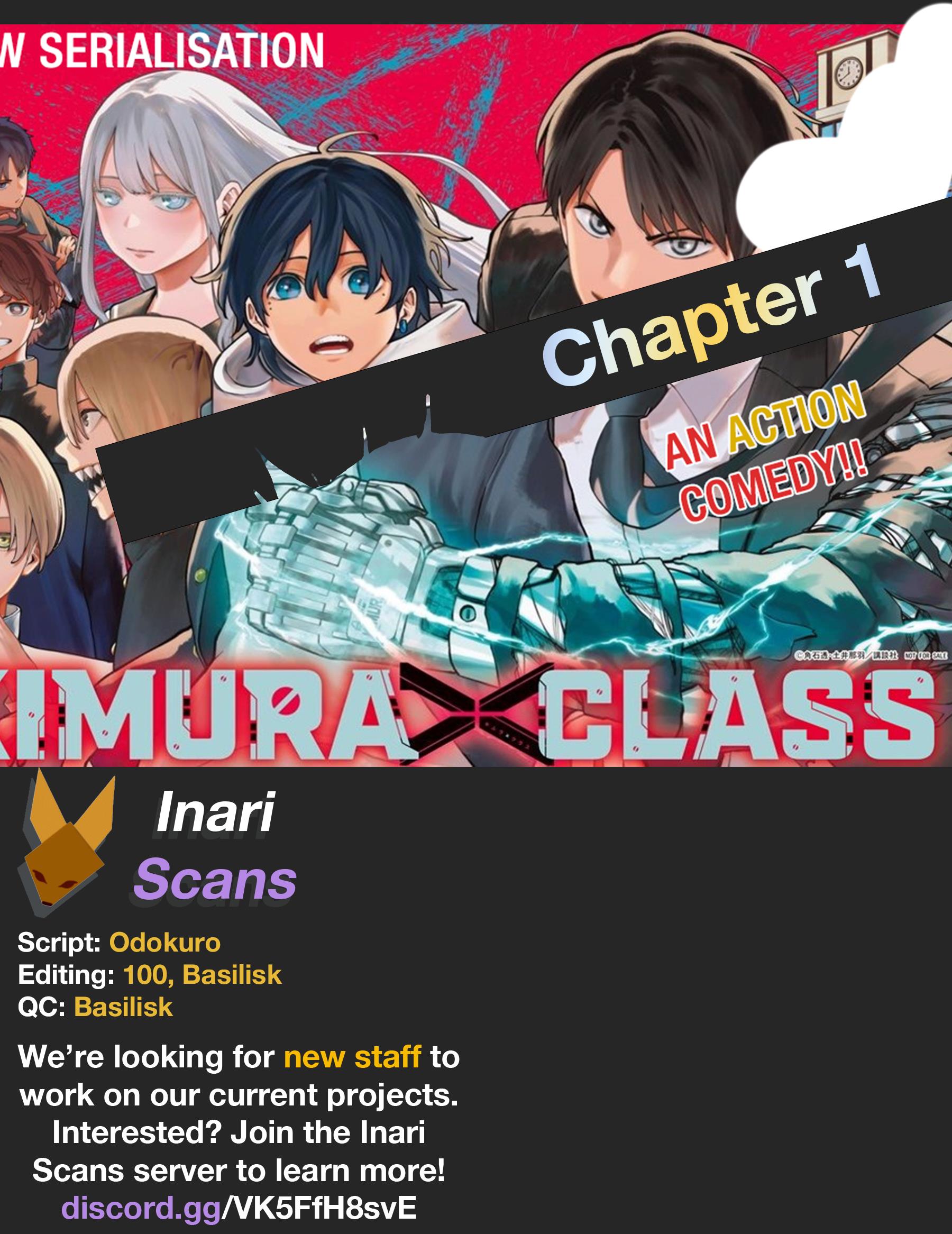 Kimura X Class Vol.1 Chapter 1: Problem 1: Machine + Teacher - Picture 2