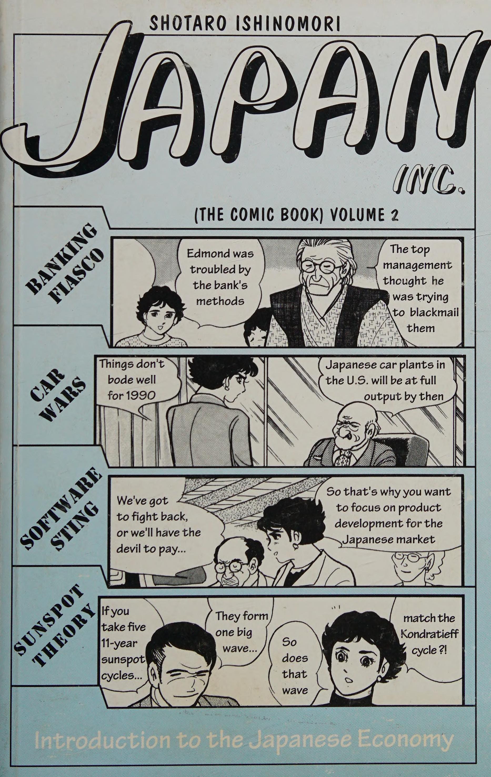 Manga Introduction To The Japanese Economy - Page 1