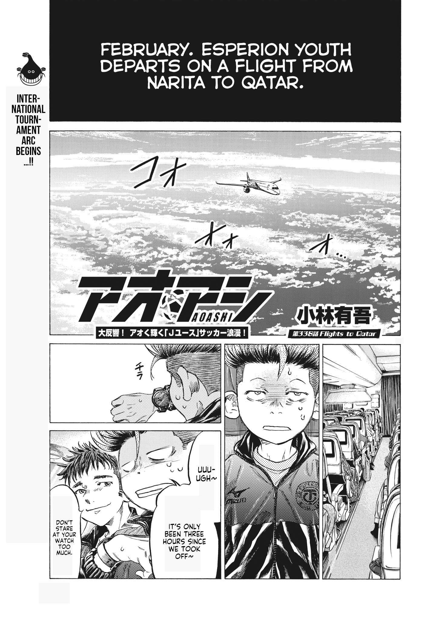 Ao Ashi Chapter 338: Flights To Qatar - Picture 2