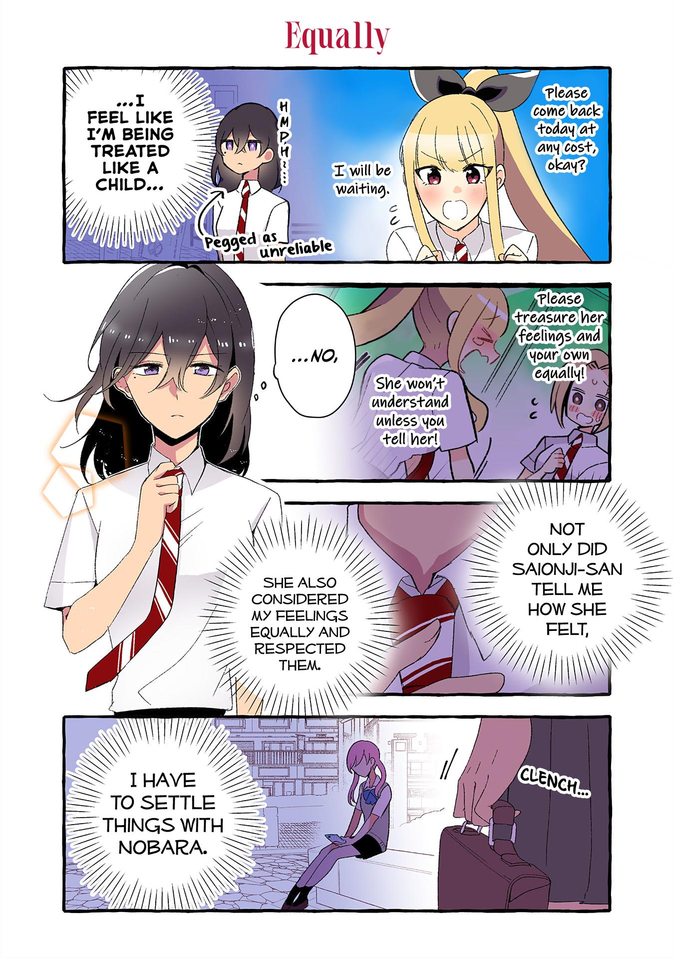 As A Result Of A Classmate's Obsession With Yuri, I Was Exposed As An Author Chapter 164 - Picture 2