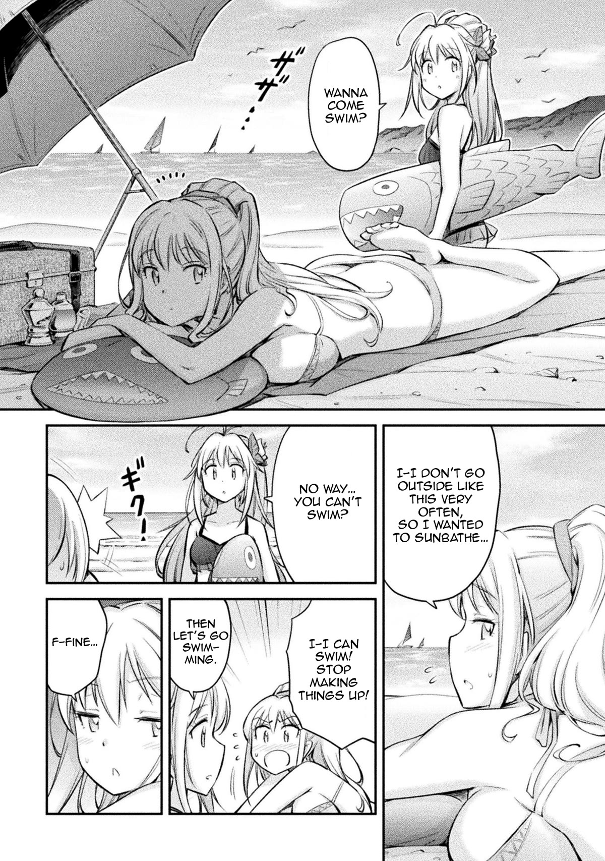 School Life Of A Mercenary Girl Chapter 8.5: Cierra Goes To The Beach + Volume Artwork - Picture 2