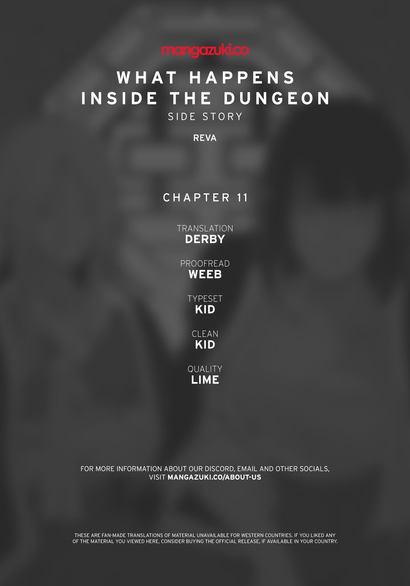What Happens Inside The Dungeon Chapter 121: Side Story - Chapter 11 - Picture 1