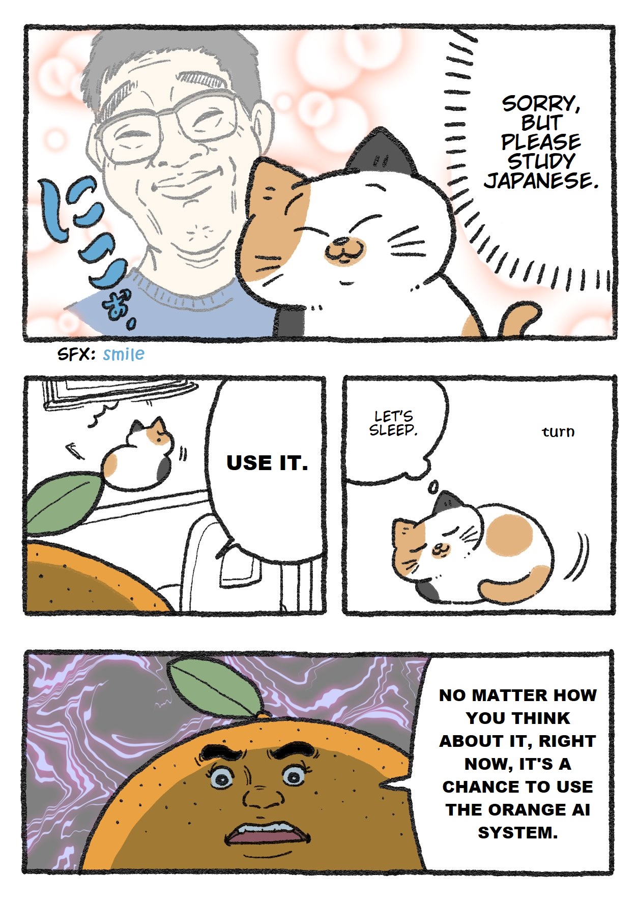 The Old Man Who Was Reincarnated As A Cat Chapter 172.5: The Manga Artist Who Was Reincarnated As A Cat: Meeting An Orange - Picture 3