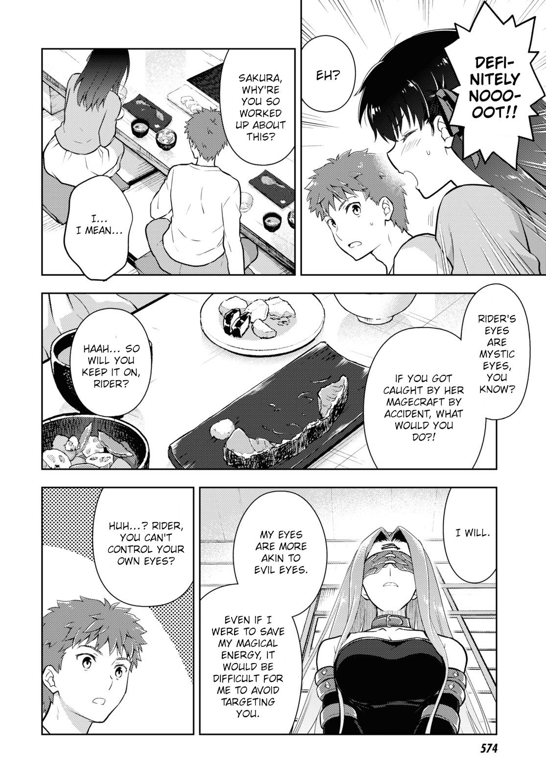 Fate/stay Night - Heaven's Feel Chapter 87: Day 10 / Plan For The Future (2) - Picture 2