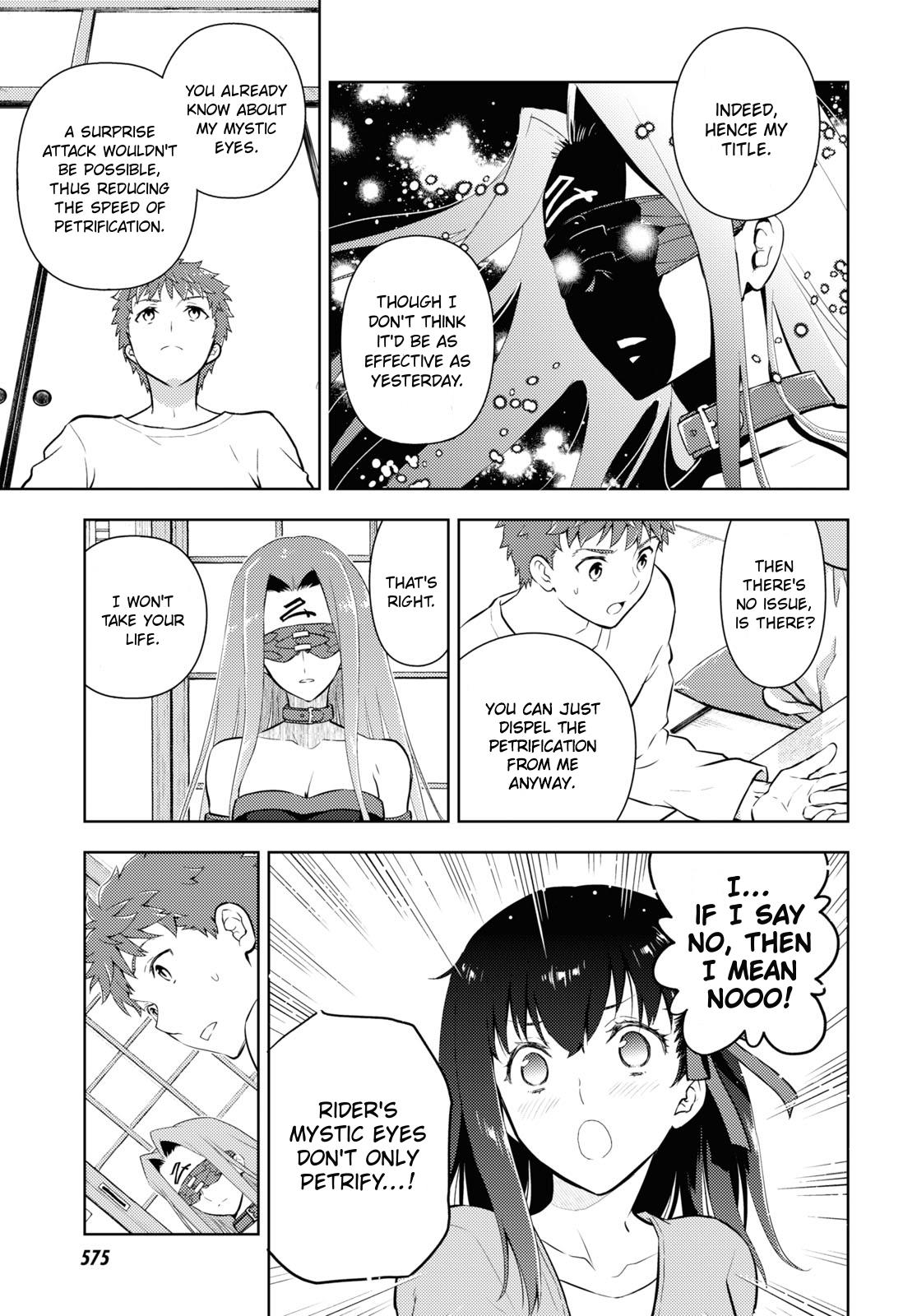 Fate/stay Night - Heaven's Feel Chapter 87: Day 10 / Plan For The Future (2) - Picture 3
