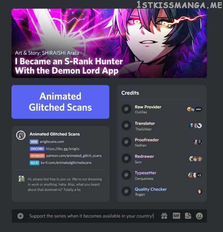I Became An S-Rank Hunter With The Demon Lord App - Page 1