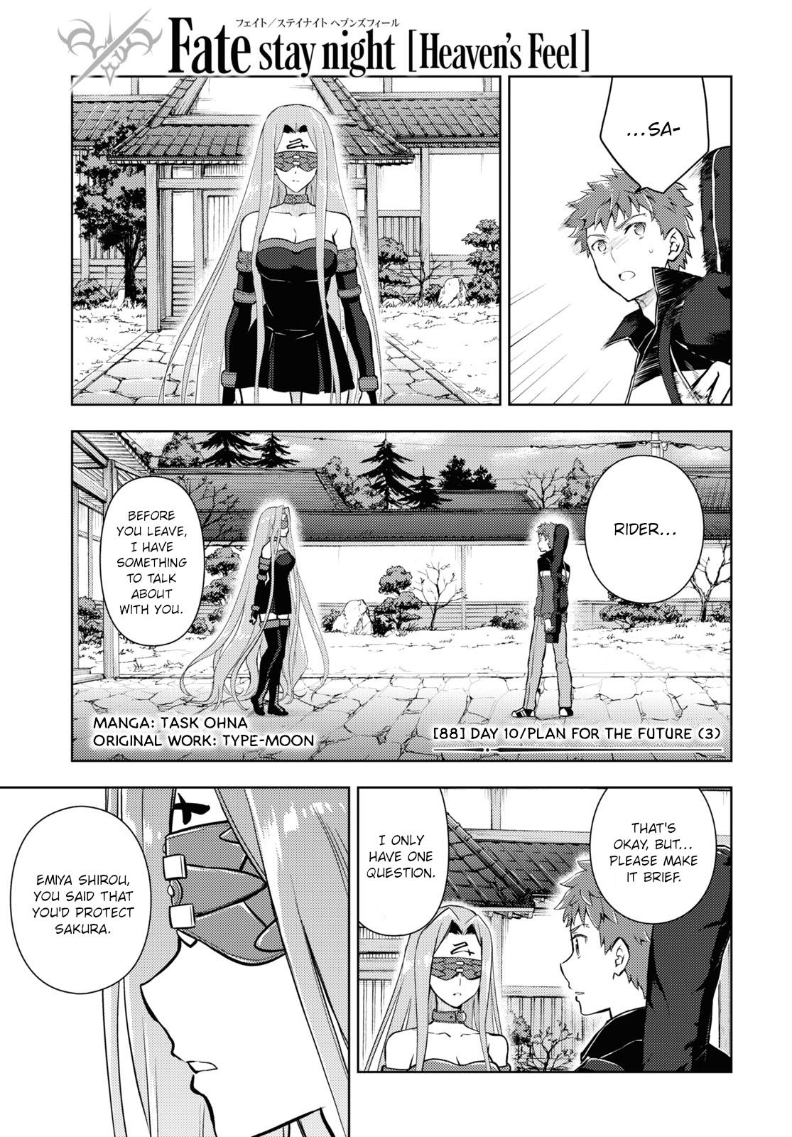 Fate/stay Night - Heaven's Feel - Page 1
