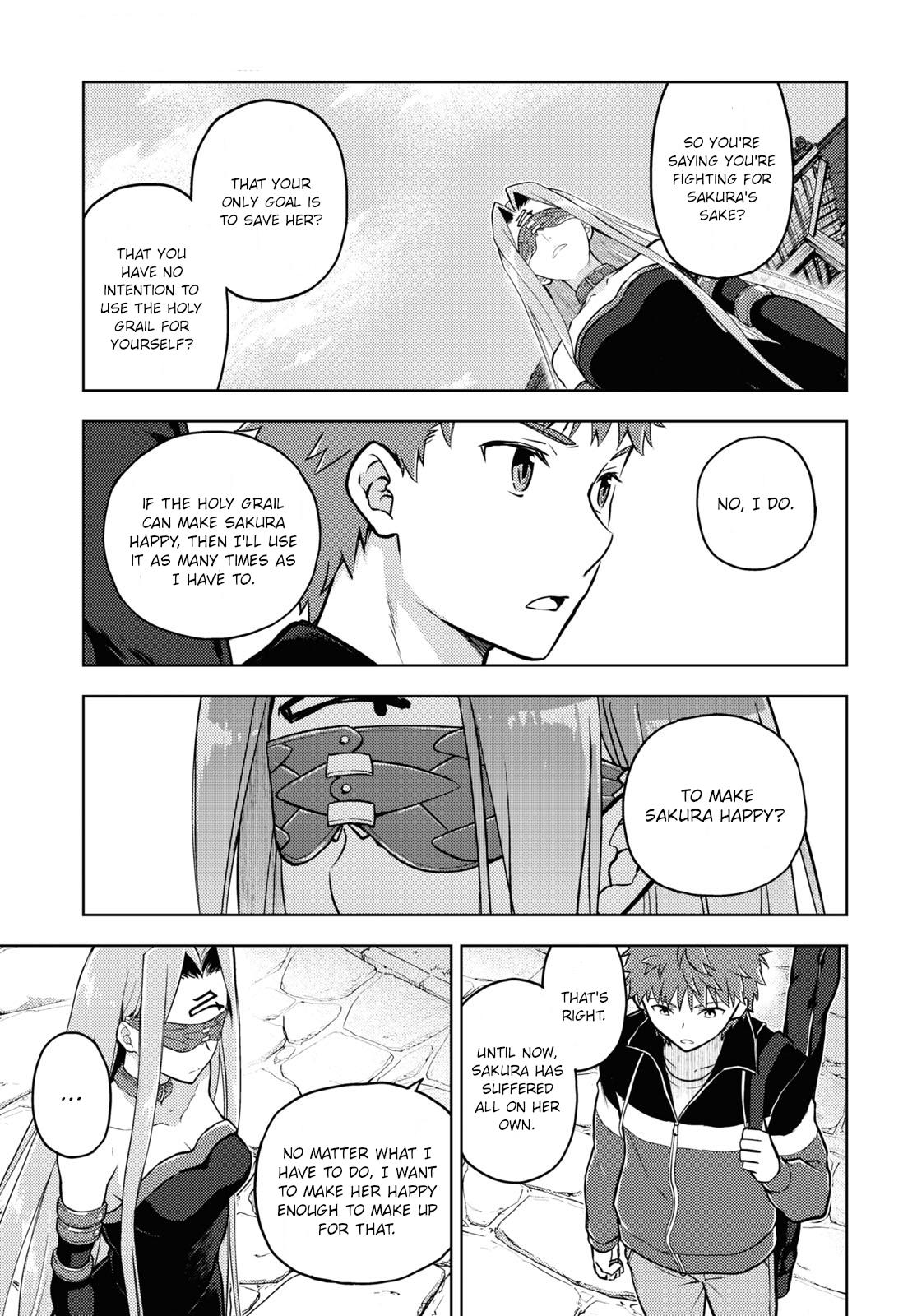 Fate/stay Night - Heaven's Feel Chapter 88: Day 10 / Plan For The Future (3) - Picture 3