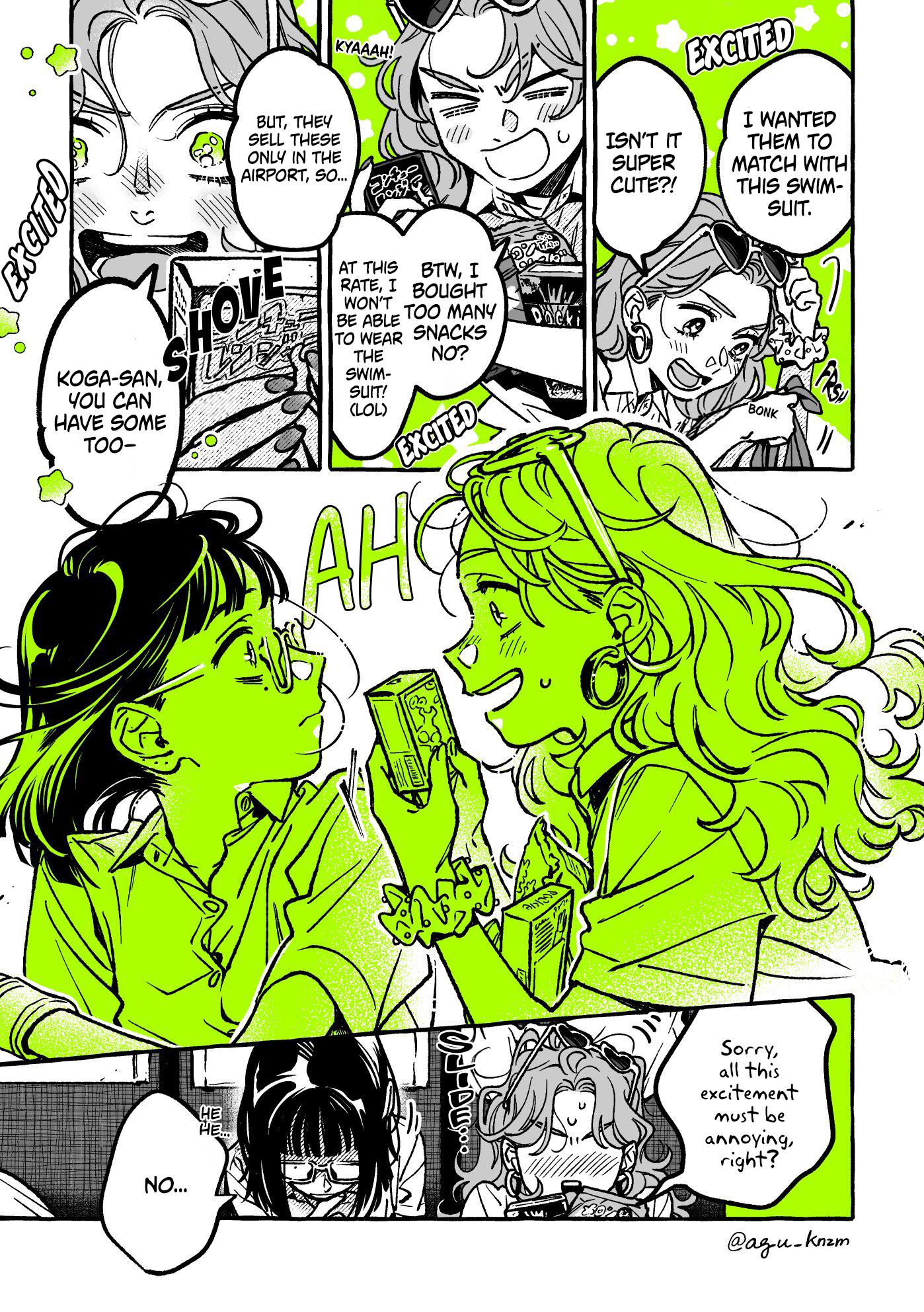The Guy She Was Interested In Wasn't A Guy At All Chapter 53: What Happens When An Introvert Sits Next To A Gyaru - Picture 3