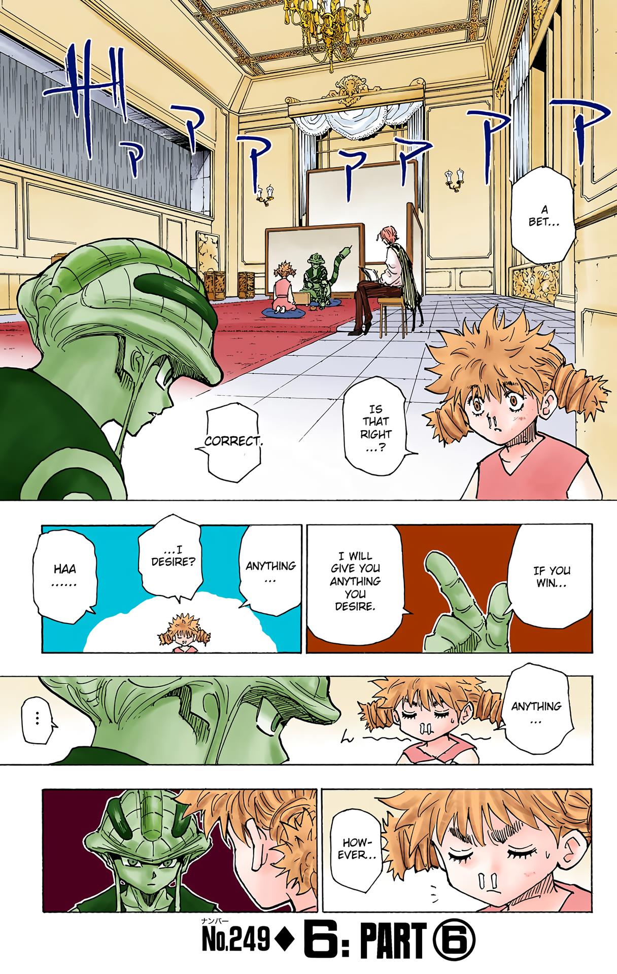 Hunter X Hunter Full Color Vol.24 Chapter 249: 6: Part 6 - Picture 1