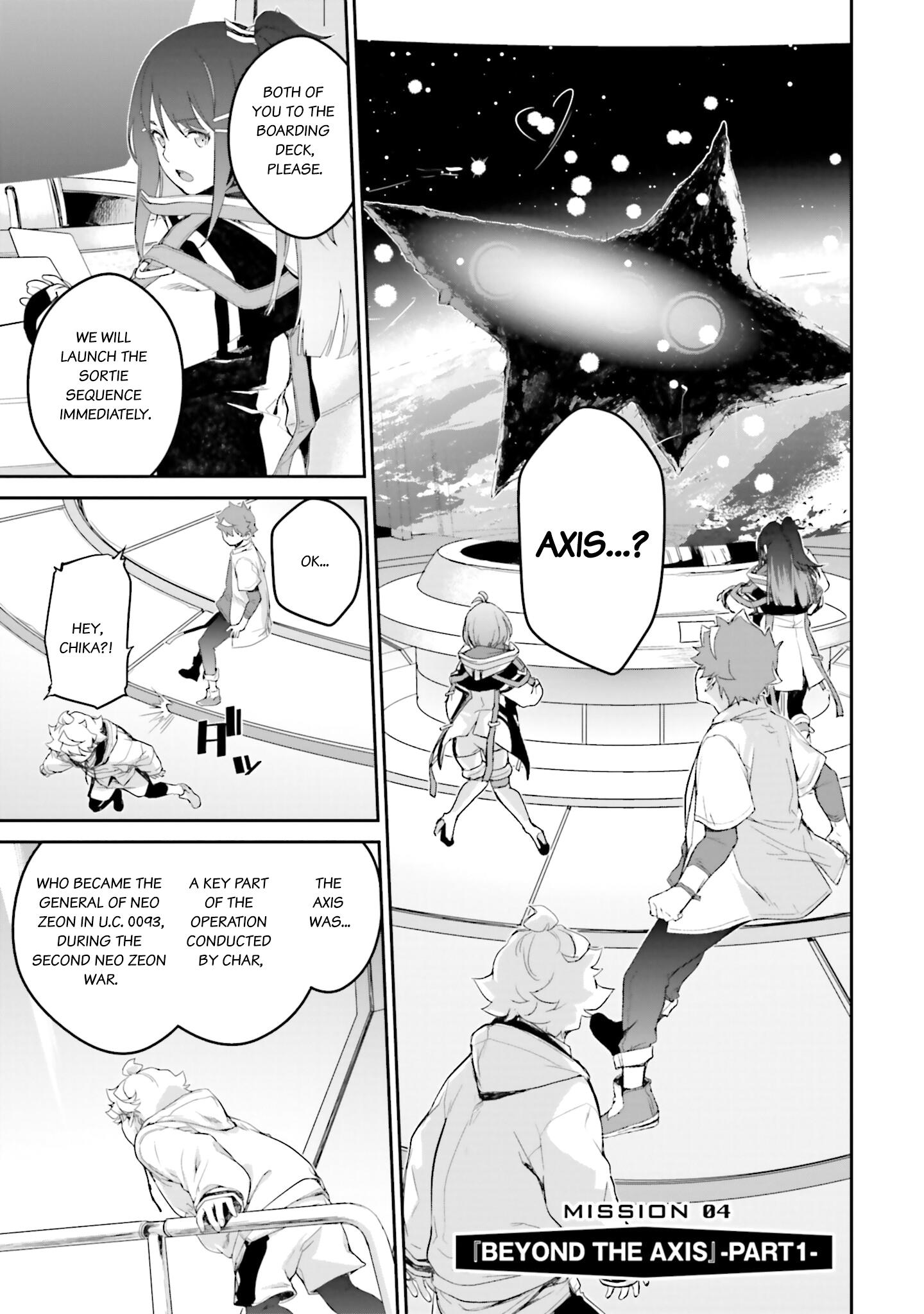 Mobile Suit Gundam N-Extreme Vol.1 Chapter 4: Mission 4 [Beyond The Axis]-Part 1- - Picture 1
