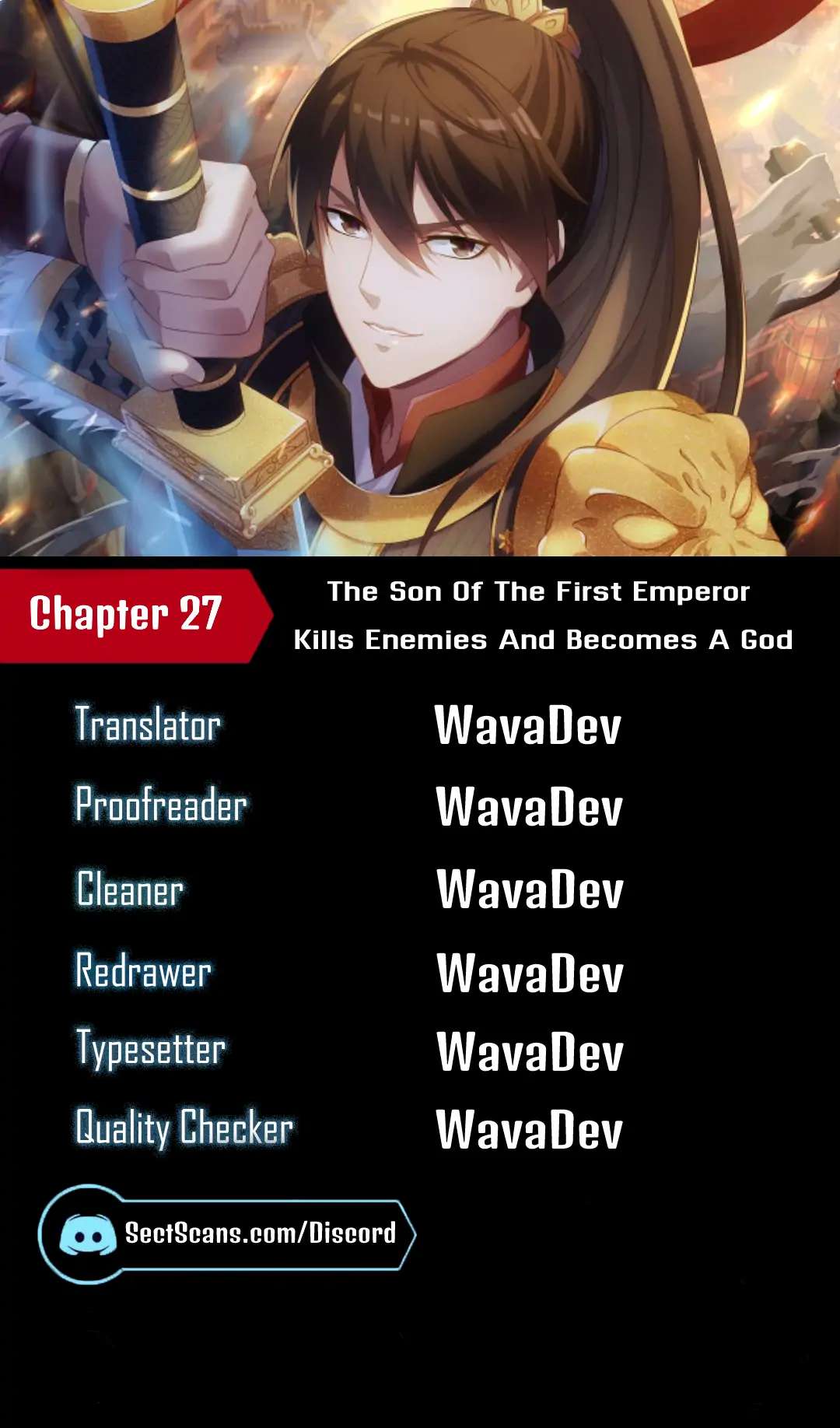 The Son Of The First Emperor Kills Enemies And Becomes A God Chapter 27 - Picture 1