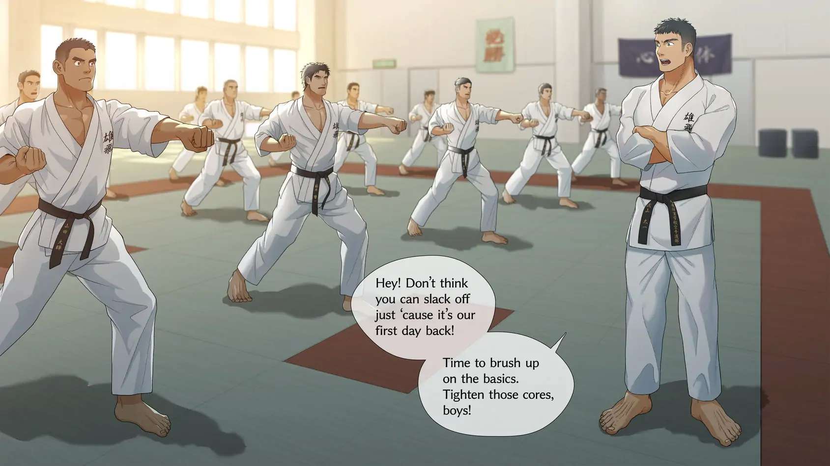 Time Stop Target, Karate Club Captain Chapter 1 - Picture 1