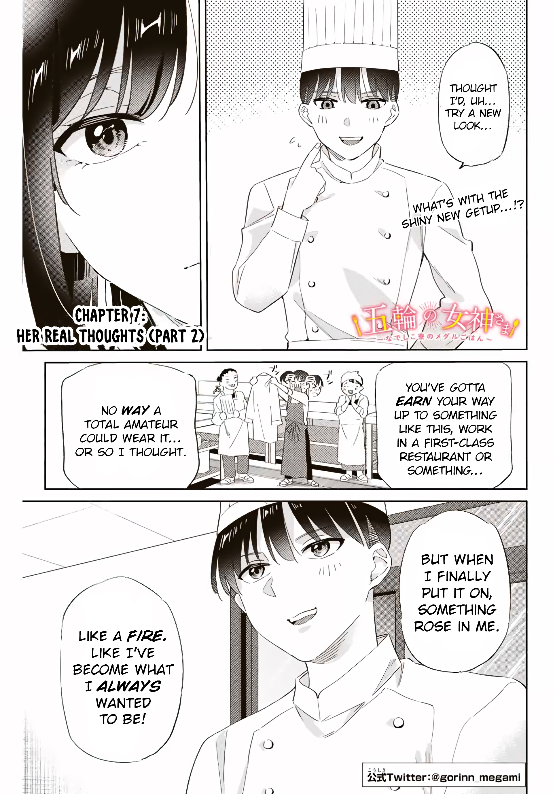 Gorin No Megami-Sama: Nedeshiko Ryou No Medal Gohan Chapter 7.2: Her Real Thoughts (Part 2) - Picture 2