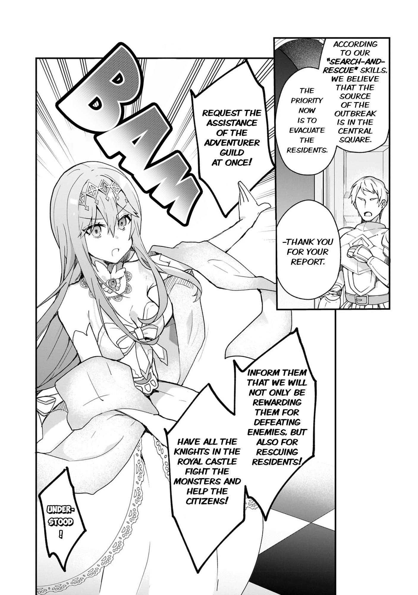 Shinja Zero No Megami-Sama To Hajimeru Isekai Kouryaku Vol.6 Chapter 31: Makoto Takatsuki Fights Enemies Attacking The Royal Capital - Picture 2